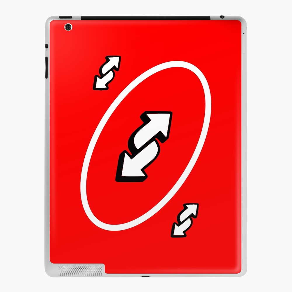 Funny No U Uno Reverse Card Meme | iPad Case & Skin