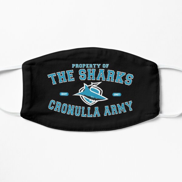 NRL - The Cronulla Sharks Army  Flat Mask