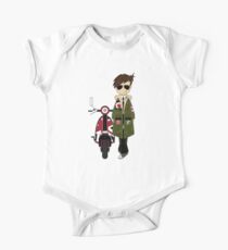 Mod Boy & Retro Scooter One Piece - Short Sleeve