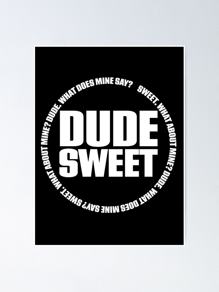 "Chester and Jesse Dude and Sweet Tattoo" Poster by McPod Redbubble