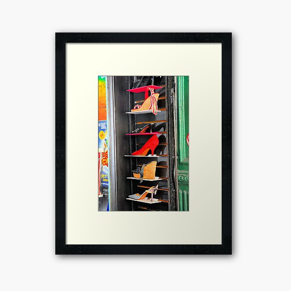 Six Pairs of Shoes Framed Art Print
