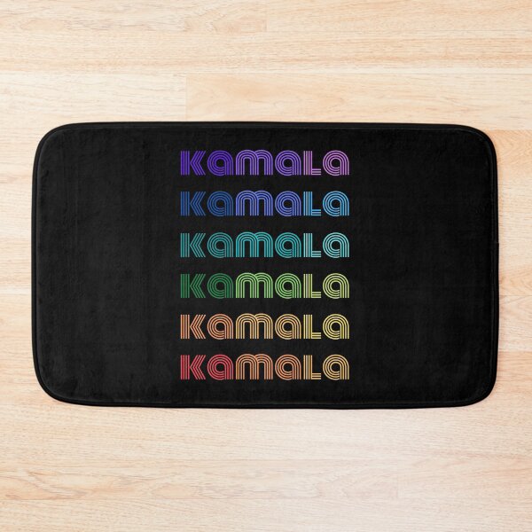 Item preview, KAMALA HARRIS 2020 BIDEN, cool vintage retro modern minimalist text rainbow designed and sold by NiceSign.