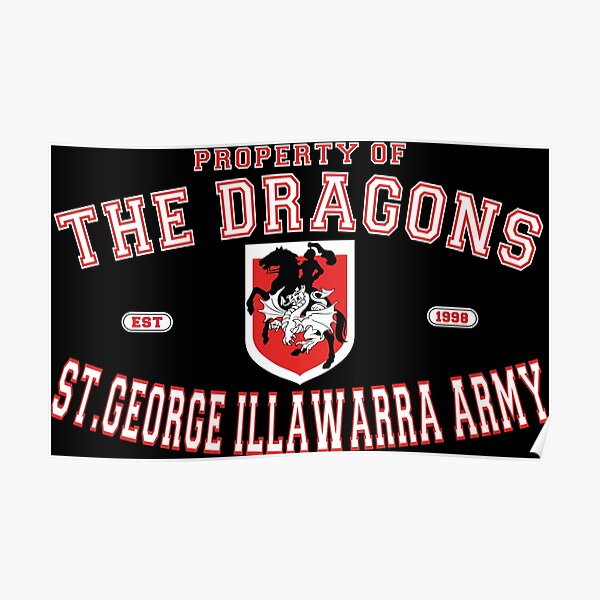NRL - The St. George Illawarra Dragons Army Poster