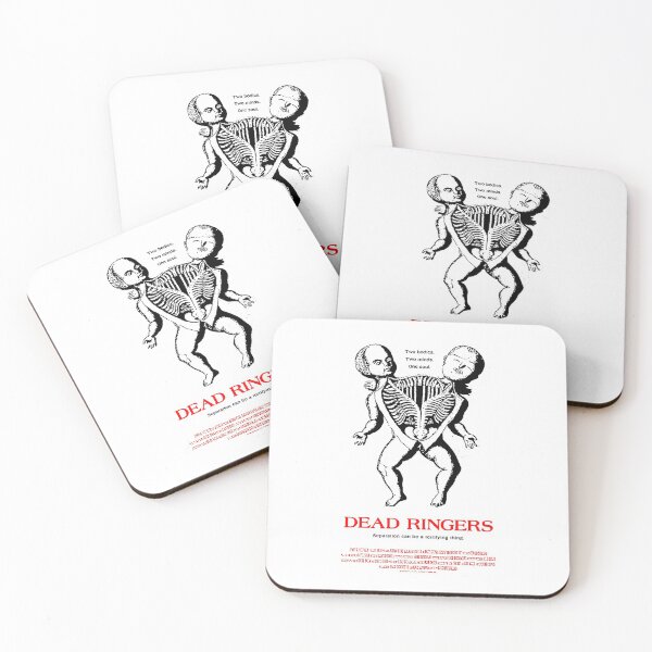 Item preview, DEAD RINGERS - creepy  twins poster designed and sold by shasark.