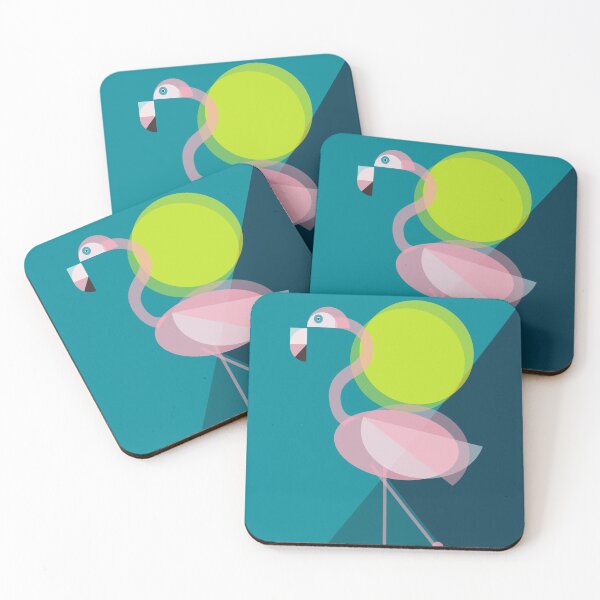 Item preview, Mid Century Flamingo designed and sold by cloudcuckoo1970.