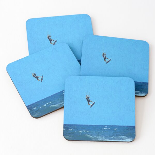 Item preview, Kitesurfing Surfing Water Painting designed and sold by CuteDesigns1.