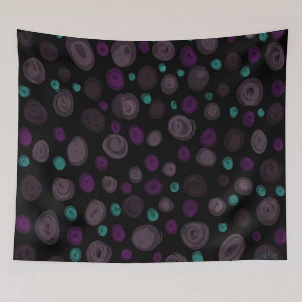 Item preview, Raining dots at Nightfall designed and sold by busyBeanz.