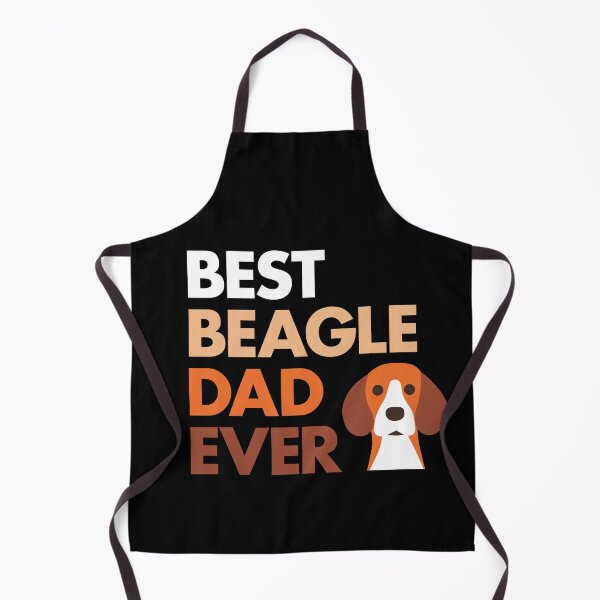 Item preview, best beagle dad ever black designed and sold by TanyaHayes.