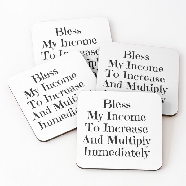 Item preview, Bless my income to increase and multiply immediately  designed and sold by Miss Sparkle.