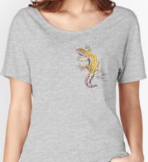 Leopard Gecko Clinger Women's Relaxed Fit T-Shirt
