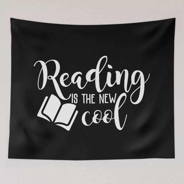 Item preview, Reading is the new cool designed and sold by NerdySherds.