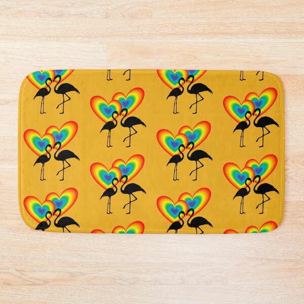 Item preview, A pair of loving flamingos designed and sold by helenkaiy.
