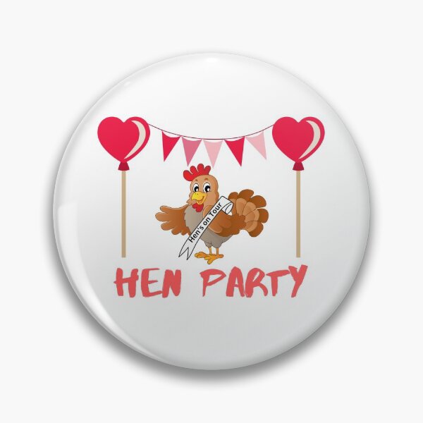 Item preview, Hen Party designed and sold by HydrangeaHollow.