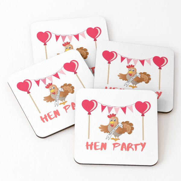 Item preview, Hen Party designed and sold by HydrangeaHollow.