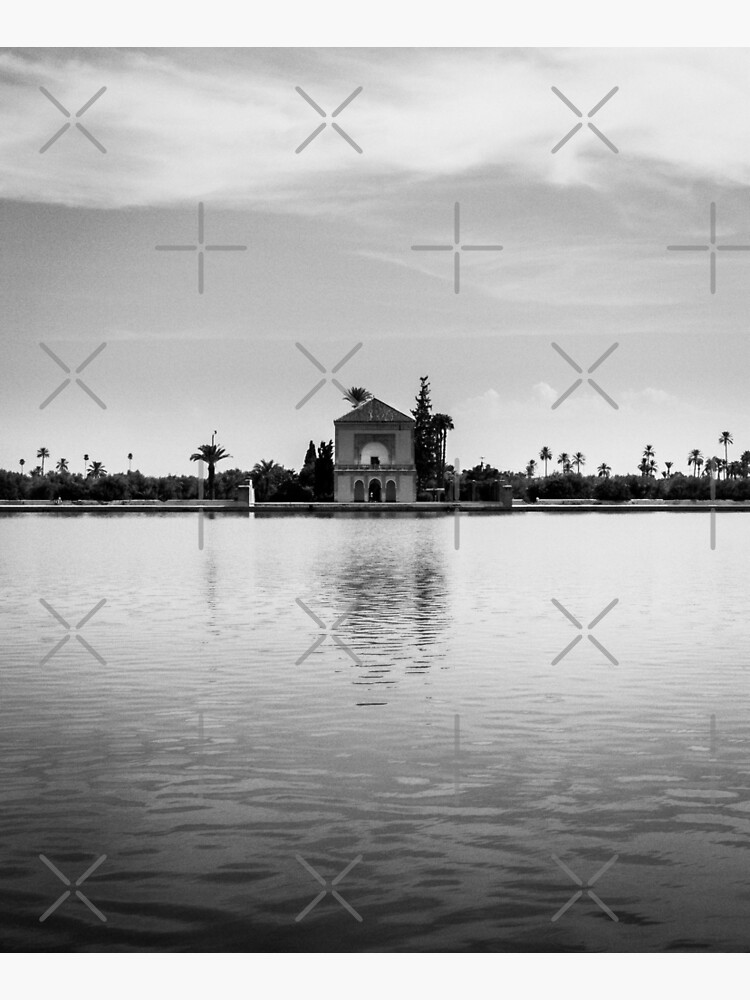 Jardines de Menara b/w de danielfphoto
