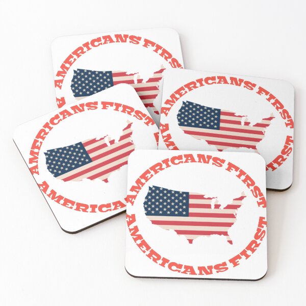 Item preview, AMERICANS FIRST designed and sold by Barun Kumar Sen.