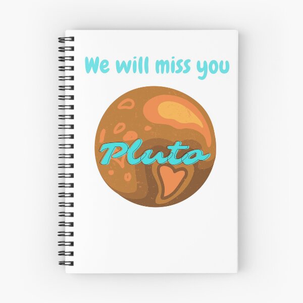 Item preview, We will miss you pluto  designed and sold by Keanu Van lierop.