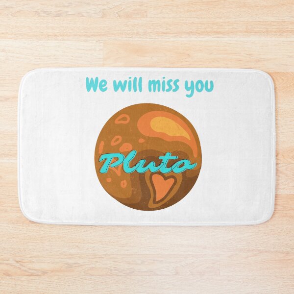 Item preview, We will miss you pluto  designed and sold by Keanu Van lierop.
