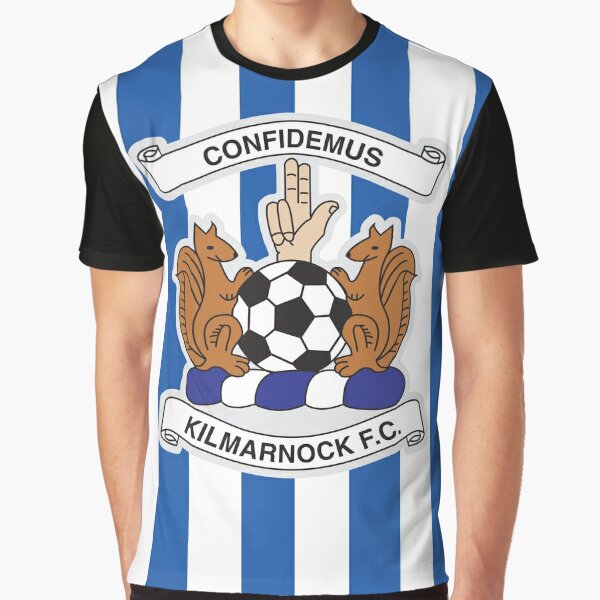 Kilmarnock F.C. SPFL Scottish Baseball Jersey Shirt Style Men And