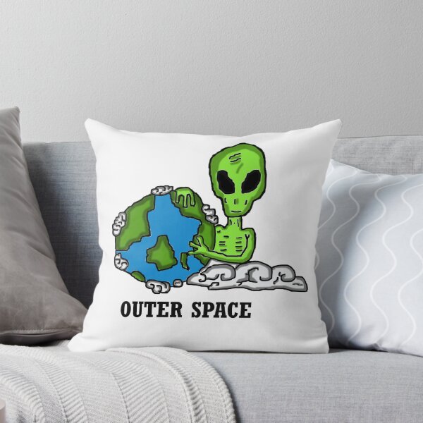 Item preview, Green Alien From Outer Space designed and sold by Krisztian Suto.