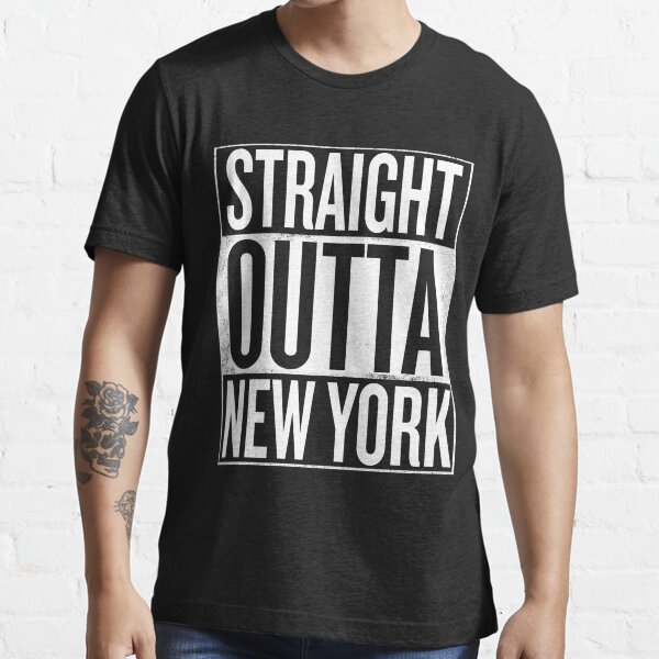 Straight outta New York USA design Essential T-Shirt
