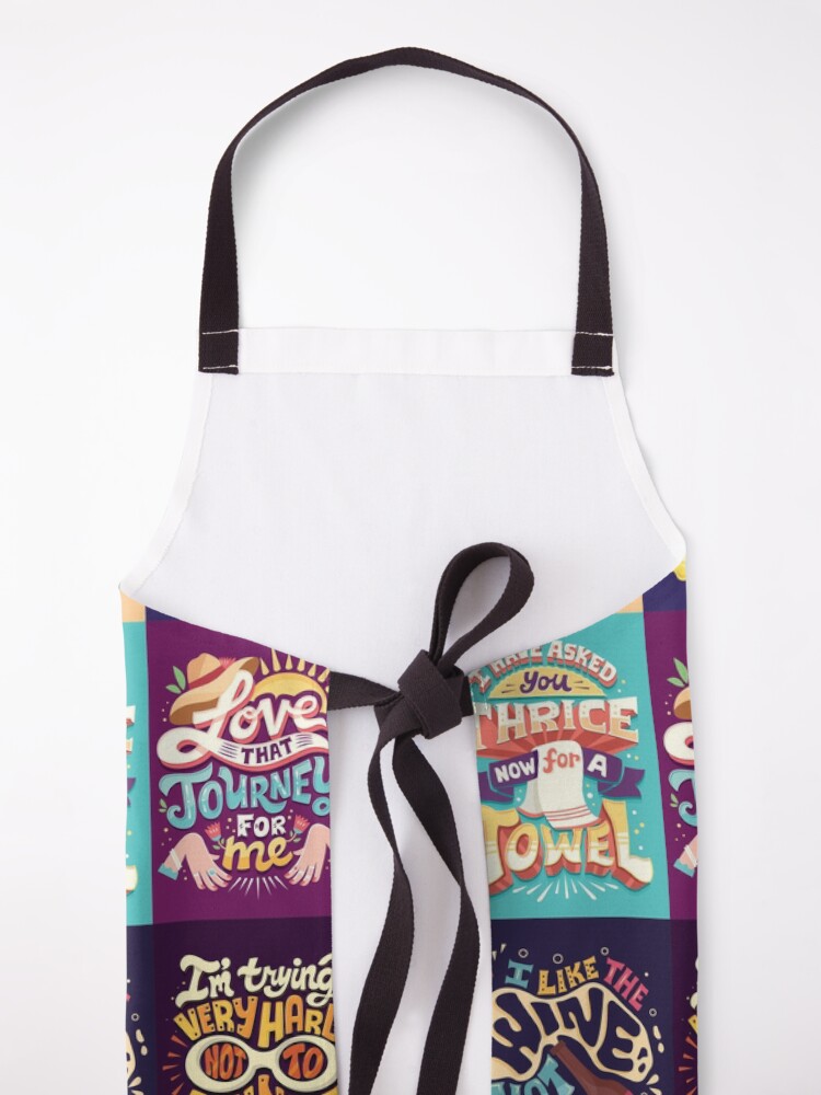 Alternate view of SC Collage Apron