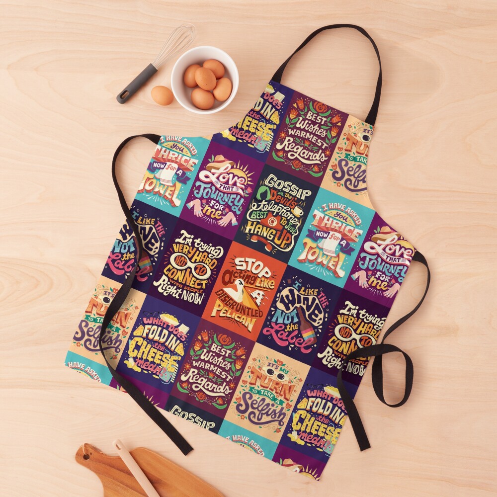 SC Collage Apron