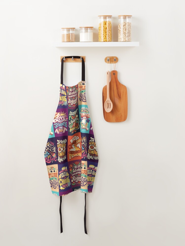 Alternate view of SC Collage Apron