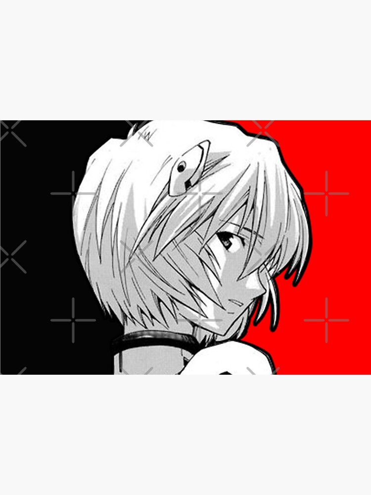 Rei Ayanami Neon Genesis Evangelion Mask By Noureddineyahya Redbubble