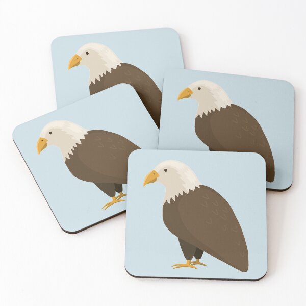 Item preview, Bald eagle illustration designed and sold by Milanicole.