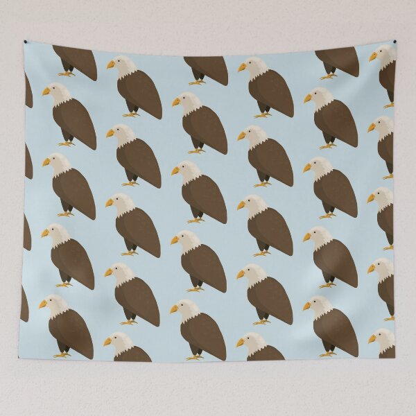 Item preview, Bald eagle illustration designed and sold by Milanicole.