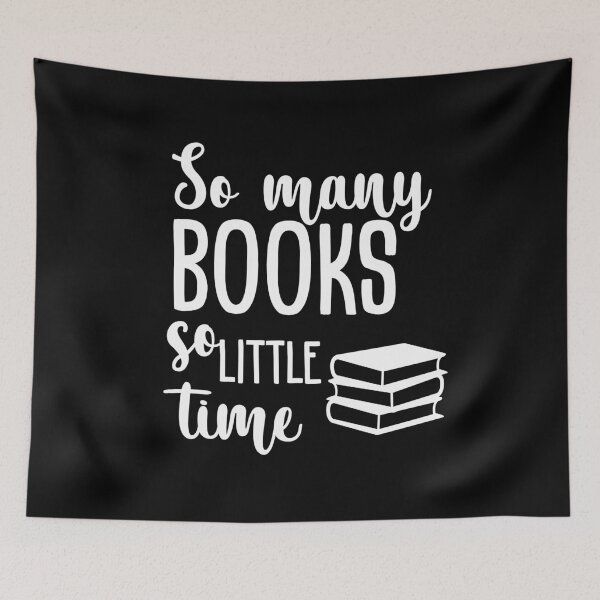 Item preview, So many books so little time designed and sold by NerdySherds.