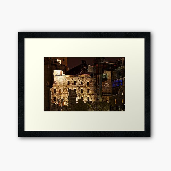 Urban Ruins Framed Art Print
