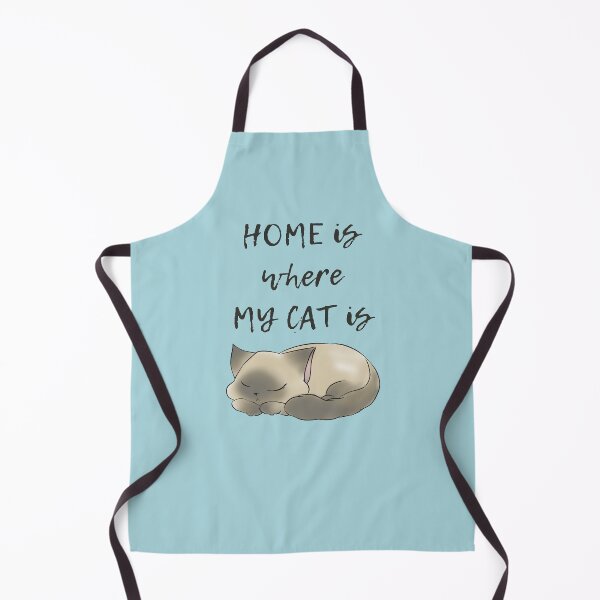 Item preview, Home is where my cat is - sleepy cat designed and sold by Denise, Denisn't.