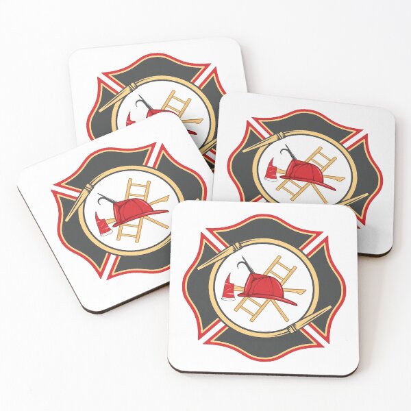 Item preview, Firefighter Maltese Cross Full Color Design designed and sold by cartattz.