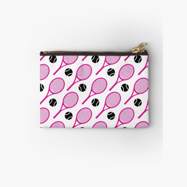 Item preview, Vivid pink Tennis rackets pattern designed and sold by FK-UK.