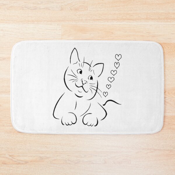 Item preview, cute cat designed and sold by oussimakh.