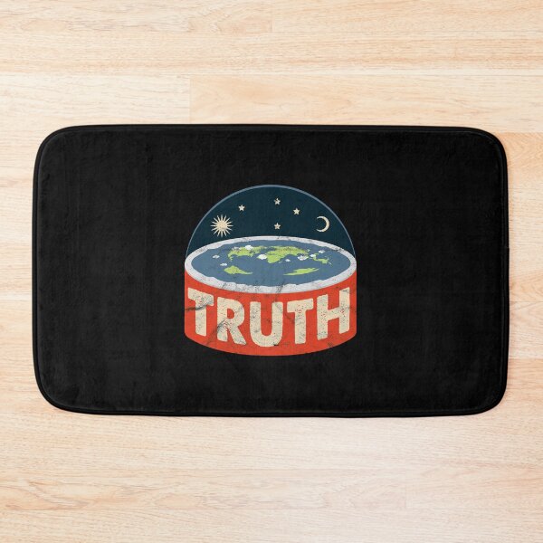 Item preview, Flat Earth Conspiracy Theory Society Earther Truth Vintage design designed and sold by A-Fashion.