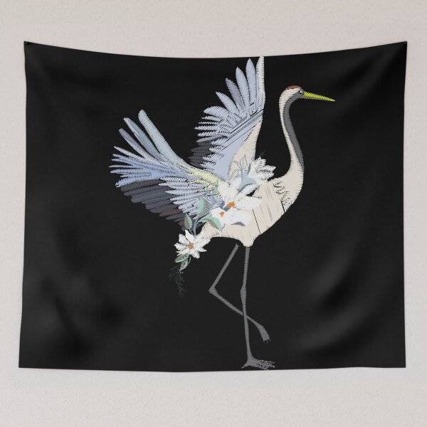 Item preview, Crane bird designed and sold by urbanstore69.