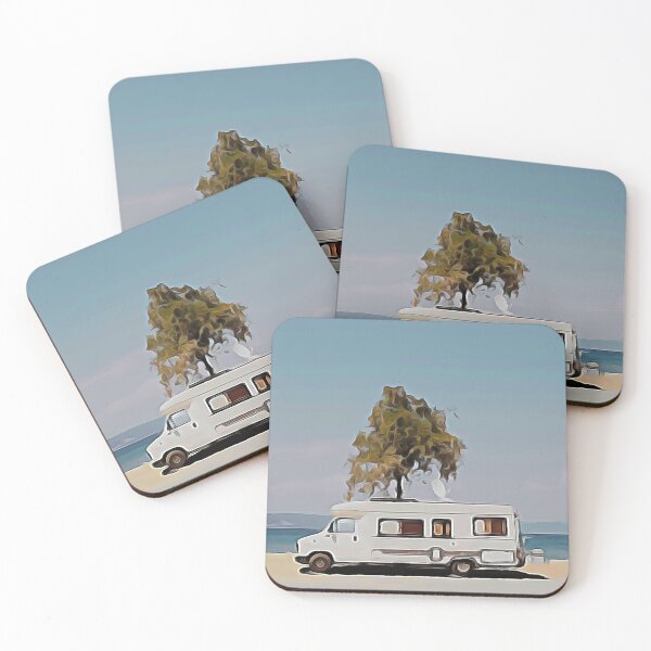 Item preview, Caravan At The Beach designed and sold by Cheeoh.