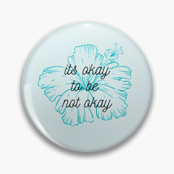 Item preview, It’s okay to not be okay comforting mental health graphic  designed and sold by Screwnut.