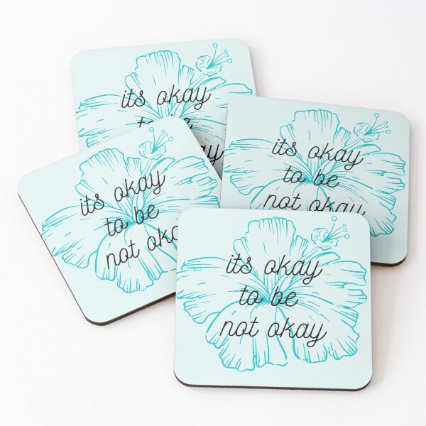 Item preview, It’s okay to not be okay comforting mental health graphic  designed and sold by Screwnut.