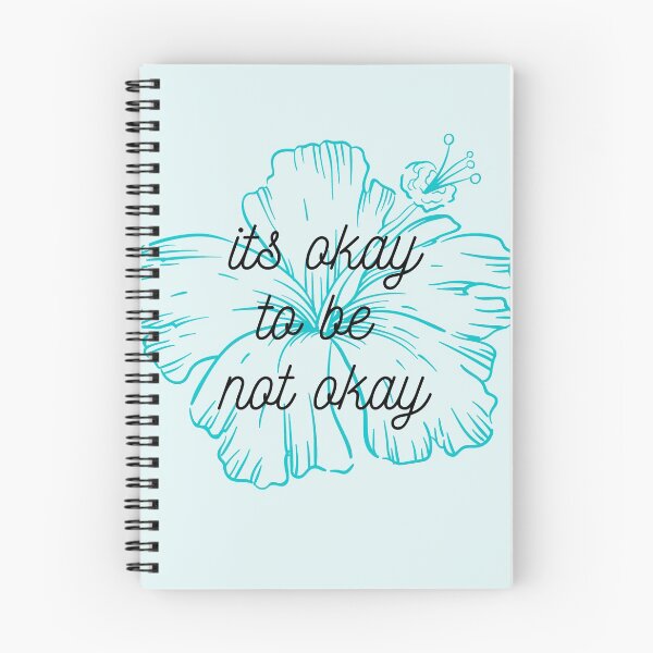 Item preview, It’s okay to not be okay comforting mental health graphic  designed and sold by Screwnut.