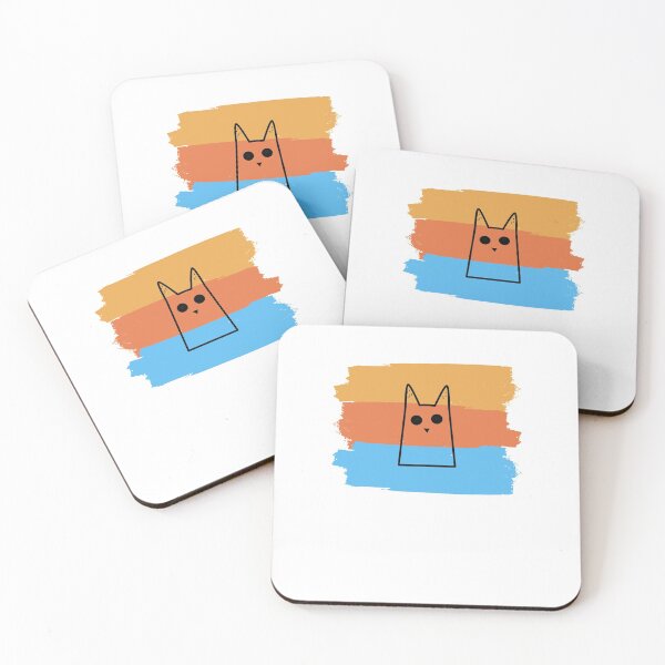 Item preview, colorful cat kids young designed and sold by pirminio.