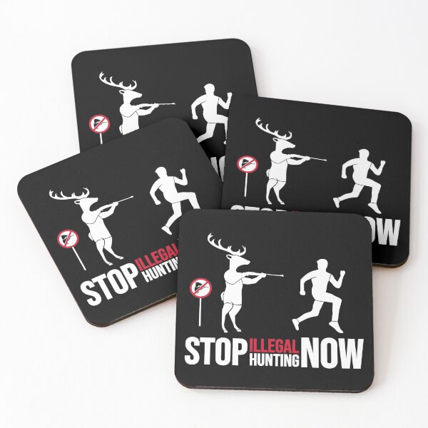 Item preview, Stop illegal hunting now designed and sold by Giacob.