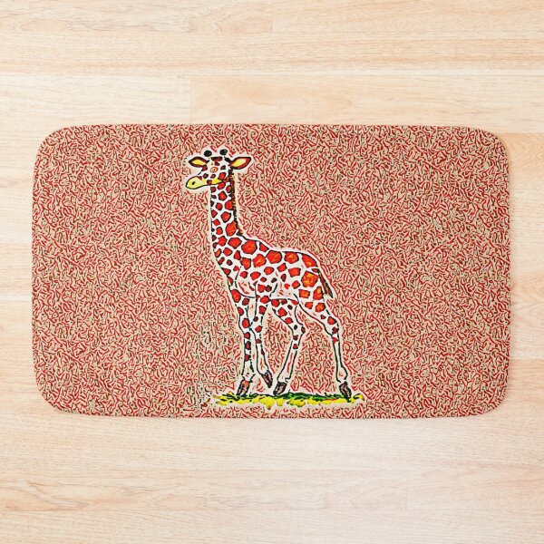 Item preview, Funny spotty giraffe designed and sold by helenkaiy.