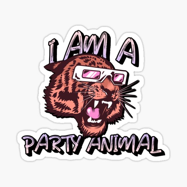 Party Animal! Sticker