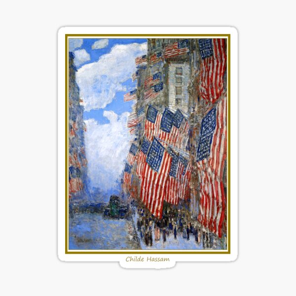 The Fourth of July Sticker