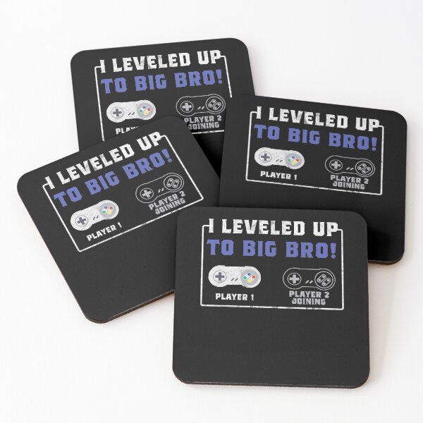 Item preview, Level Up Gamer Player Big Bro Brother Gift designed and sold by Pubi.