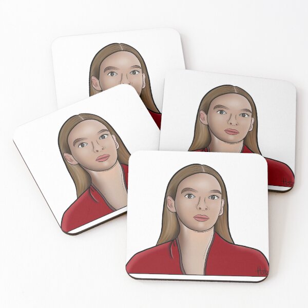 Item preview, Killing Eve, Villanelle illustration designed and sold by HollzCreates.